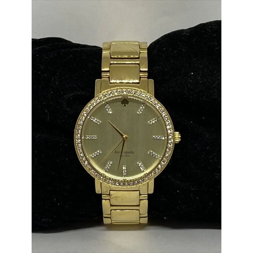 Kate Spade New York 0358 Women's Gold Stainless Steel Analog Dial Watch MP597